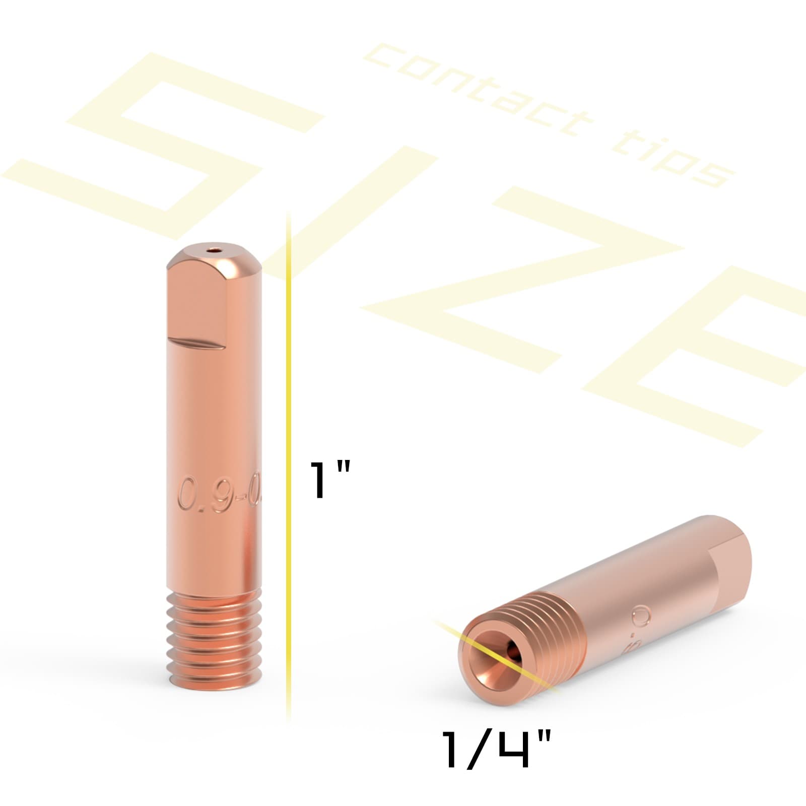 TOOLIOM .035" MIG Tip Kit for TL-200M Welder - Nozzle/Diffuser Accessories 2