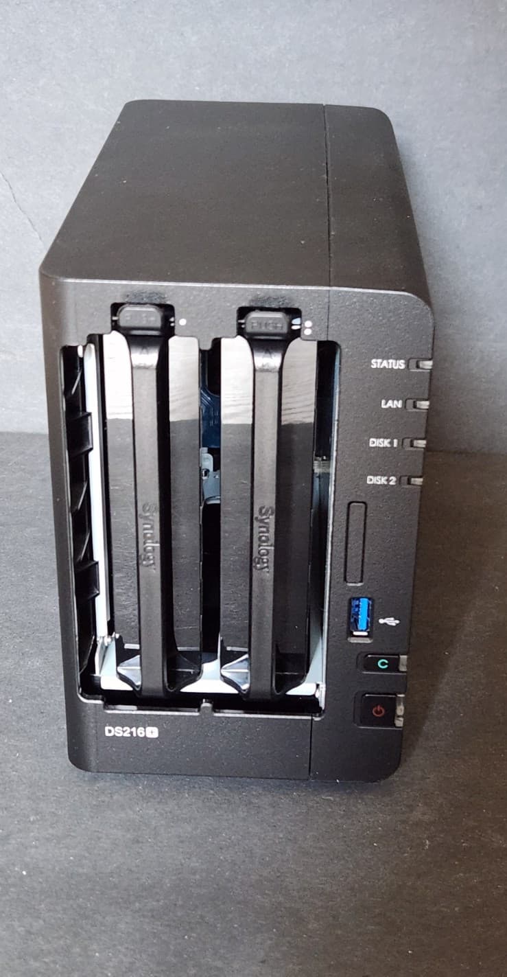 Synology DS216+ - 2 Bay NAS - Intel CPU - 1Gb NIC - 8GB RAM 4