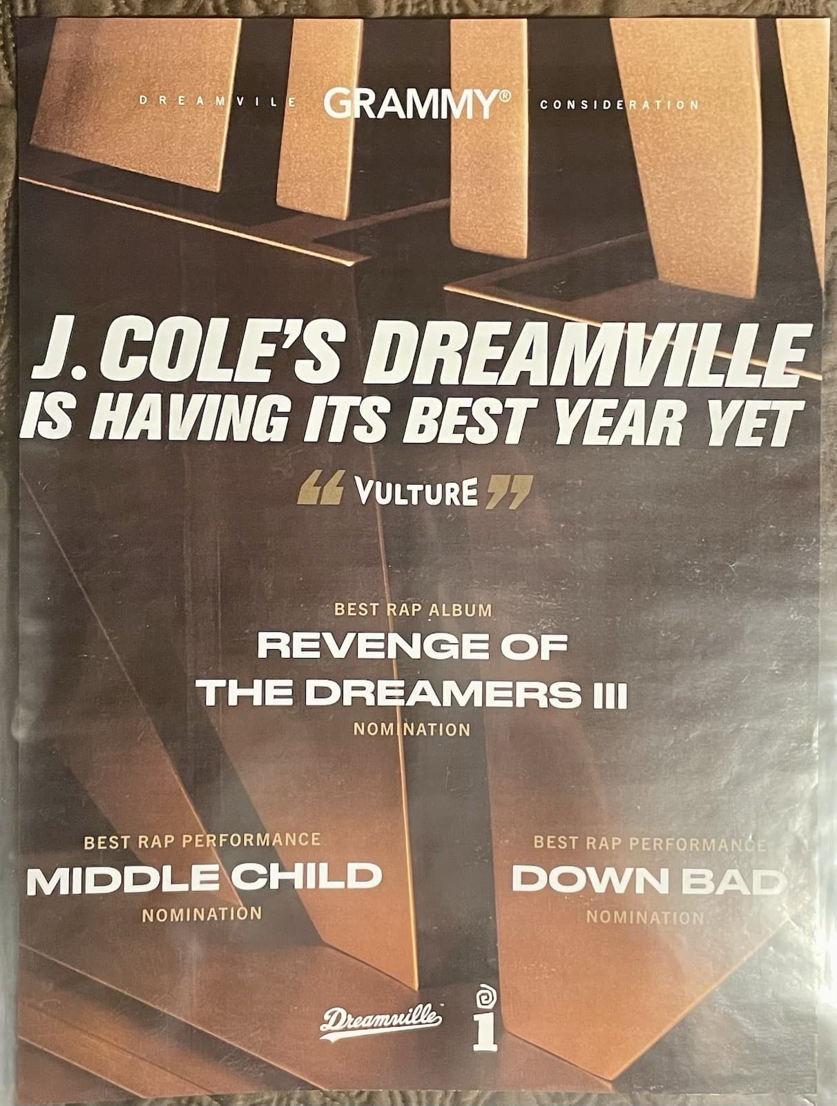 Lana Del Rey Norman Rockwell 2019 For Your Consideration Advert 10 x 13 Rare New 5