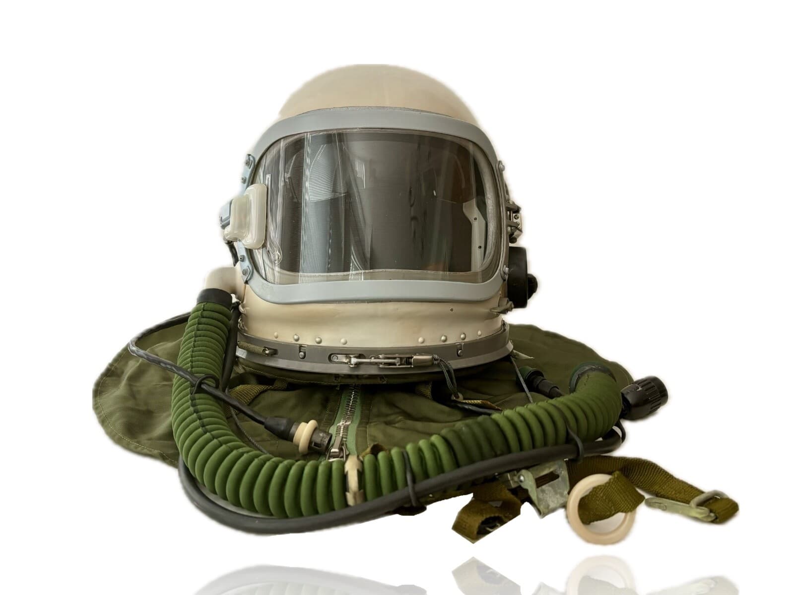 COLD WAR ERA SOVIET COSMONAUT PILOT GSH-6A HELMET SET IN BOX 4