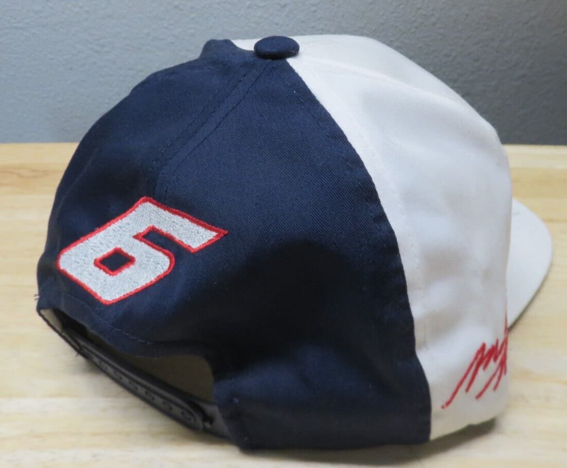 Mark Martin Valvoline Racing Signed Autographed Hat Vintage INKO Snapback #6 6