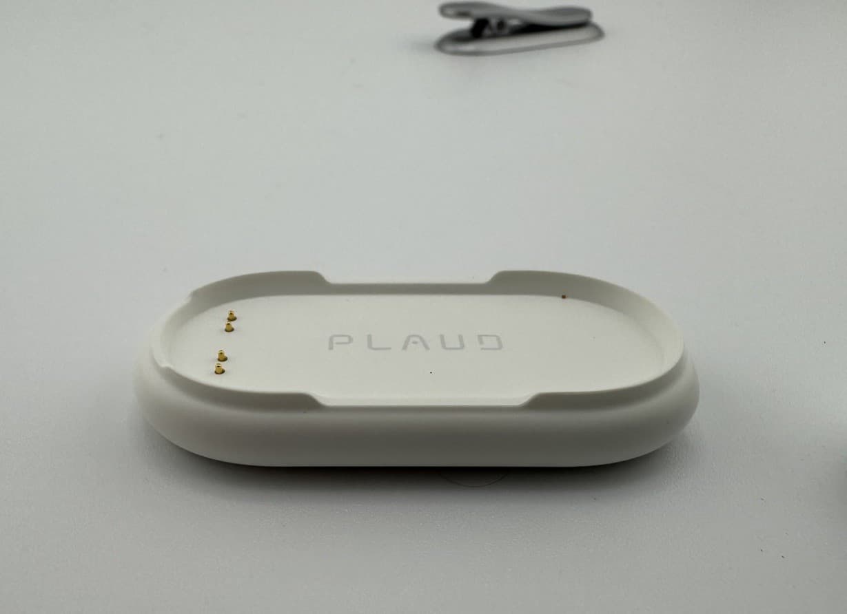 PLAUD - NotePin Memory Capsule Smart AI Voice/Audio Recorder - V2 - Lunar Silver 5