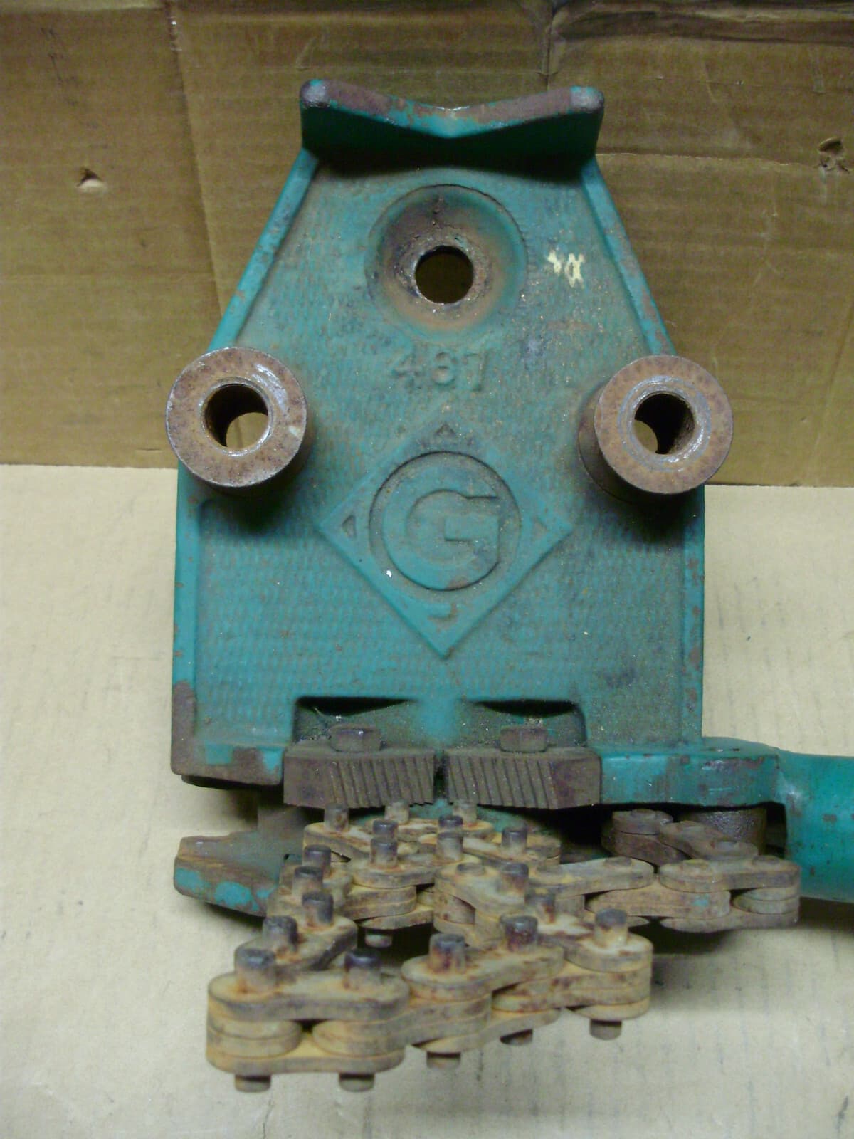 Greenlee 467 Chain Pipe Vise 2