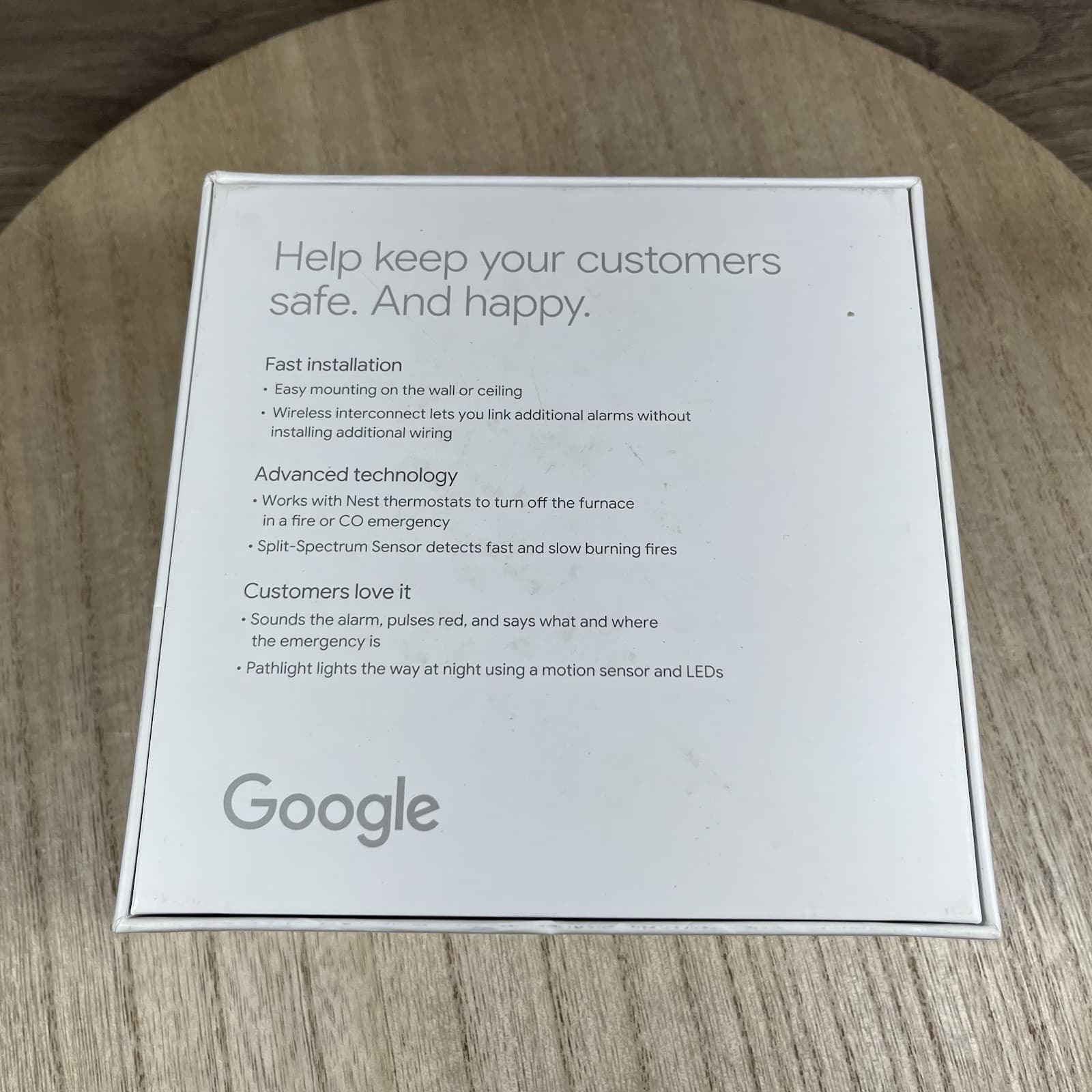 Google Nest Protect PRO Edition Battery 06A Smoke & CO Alarm NEW OPEN BOX 2