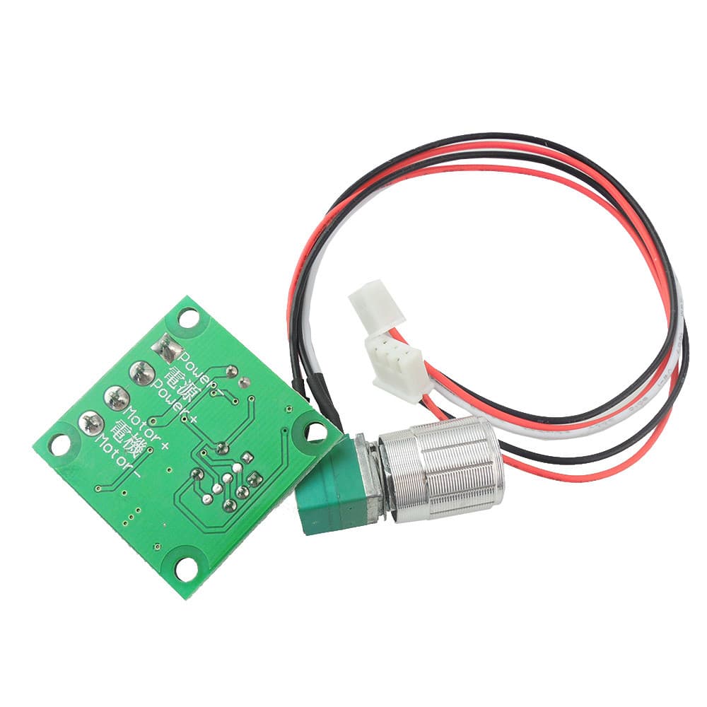 Mini DC Motor Speed Controller PWM Adjustable Variable Switch 6V 12V 15V 2A 30W 2