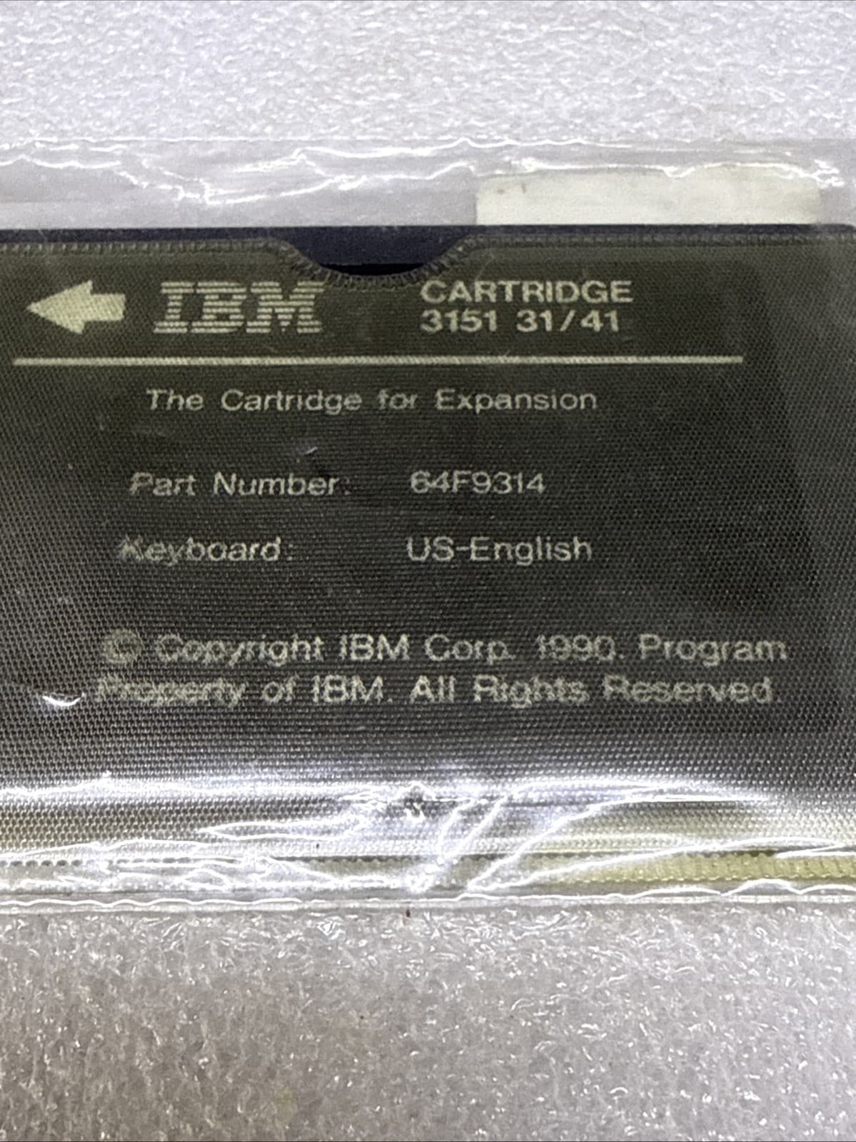 IBM Cartridge 3151 31\41 2