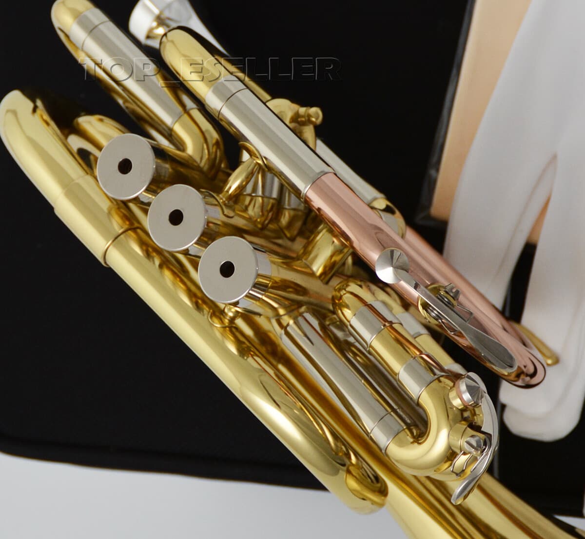 bass lacquered New style Bb Pocket Trumpet WTR-710 4