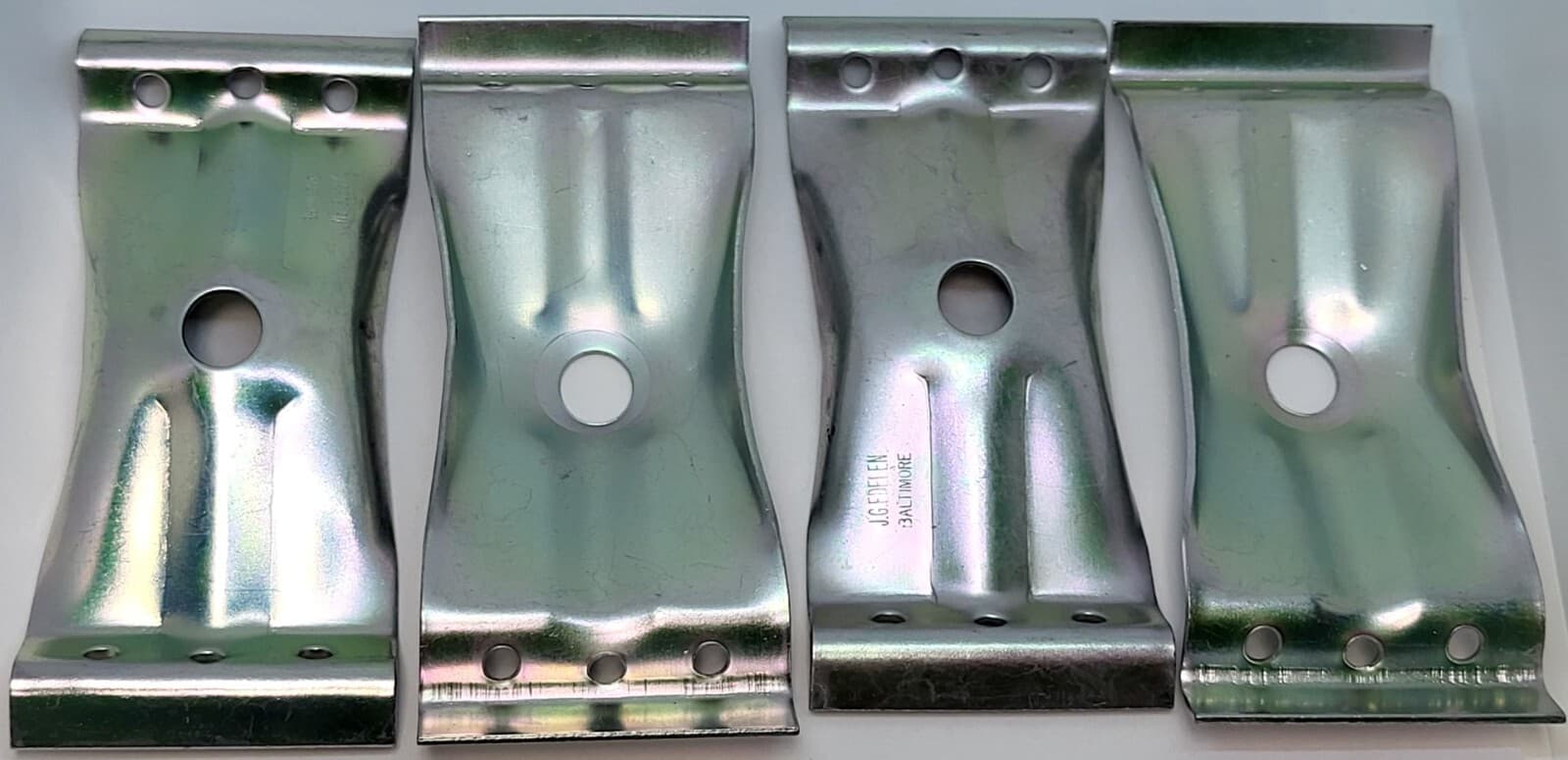 16 Gauge Steel Corner table leg brackets SET kit brace Kerf Apron support Mount 2