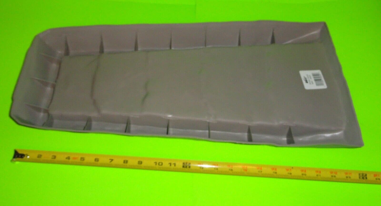 LOT OF 12 NAT GRAY Rain Run Off Gutter Down Spout Splash Block UV Stable Plastic 5