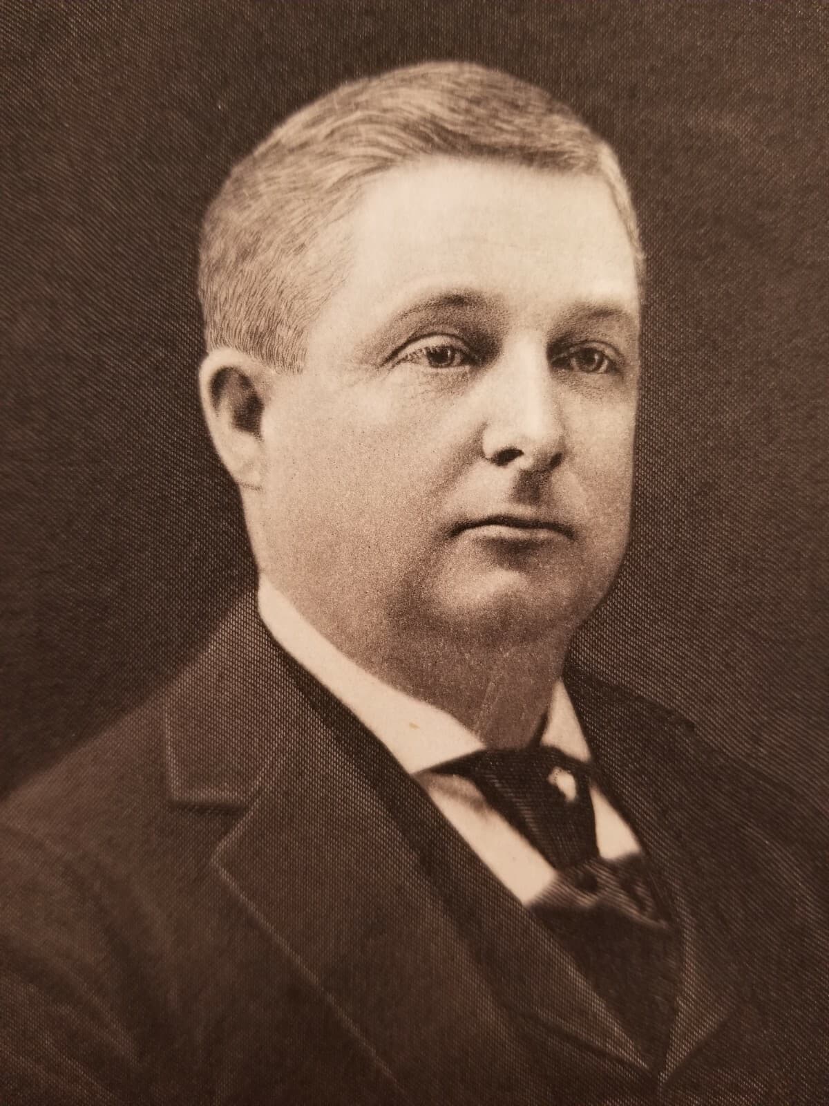 WILLIAM JEROME DAVIS 1923 New Jersey 1st Citizens Steel-Plate Engraving Portrait 2