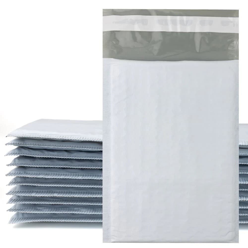 50/100/200/500 Poly Bubble Mailers Padded Envelope Shipping Bags Seal Any Size 4