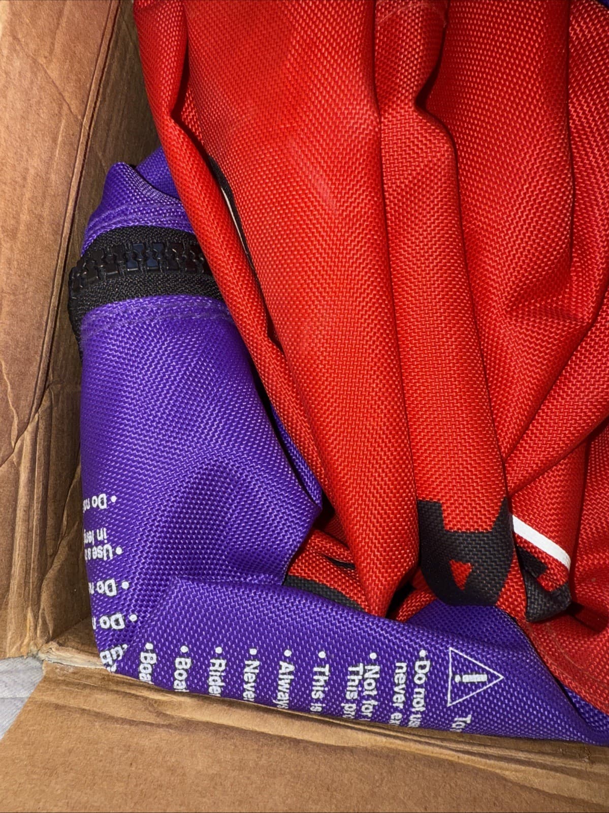 Arctic Cat Vintage Inflatable Towable Tube Boating 60” Hydro Shark Rare 90’s New 5