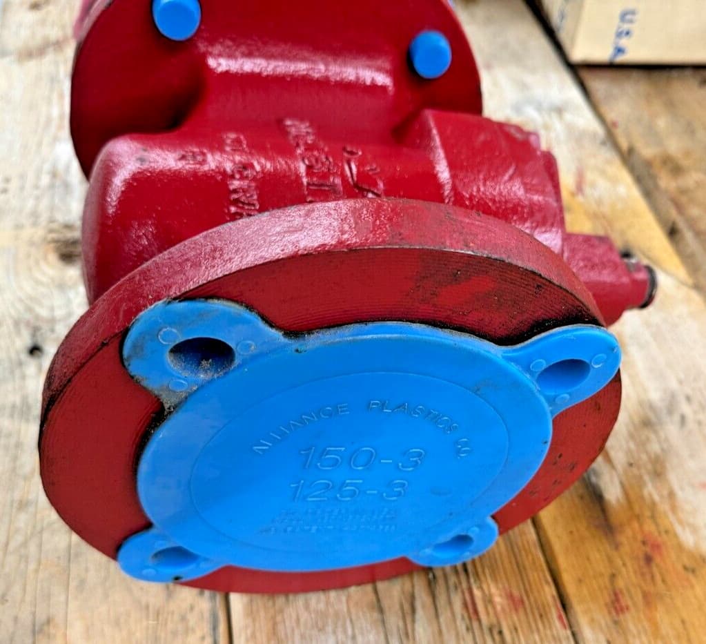 Nordstrom B143 Lubricated Plug Valve 3" Class 125 (200-WOG) Flanged Ends 5