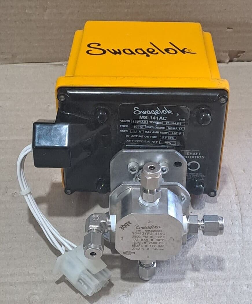 SWAGELOK MS-141AC ELECTRIC ACTUATOR 1 pcs 2