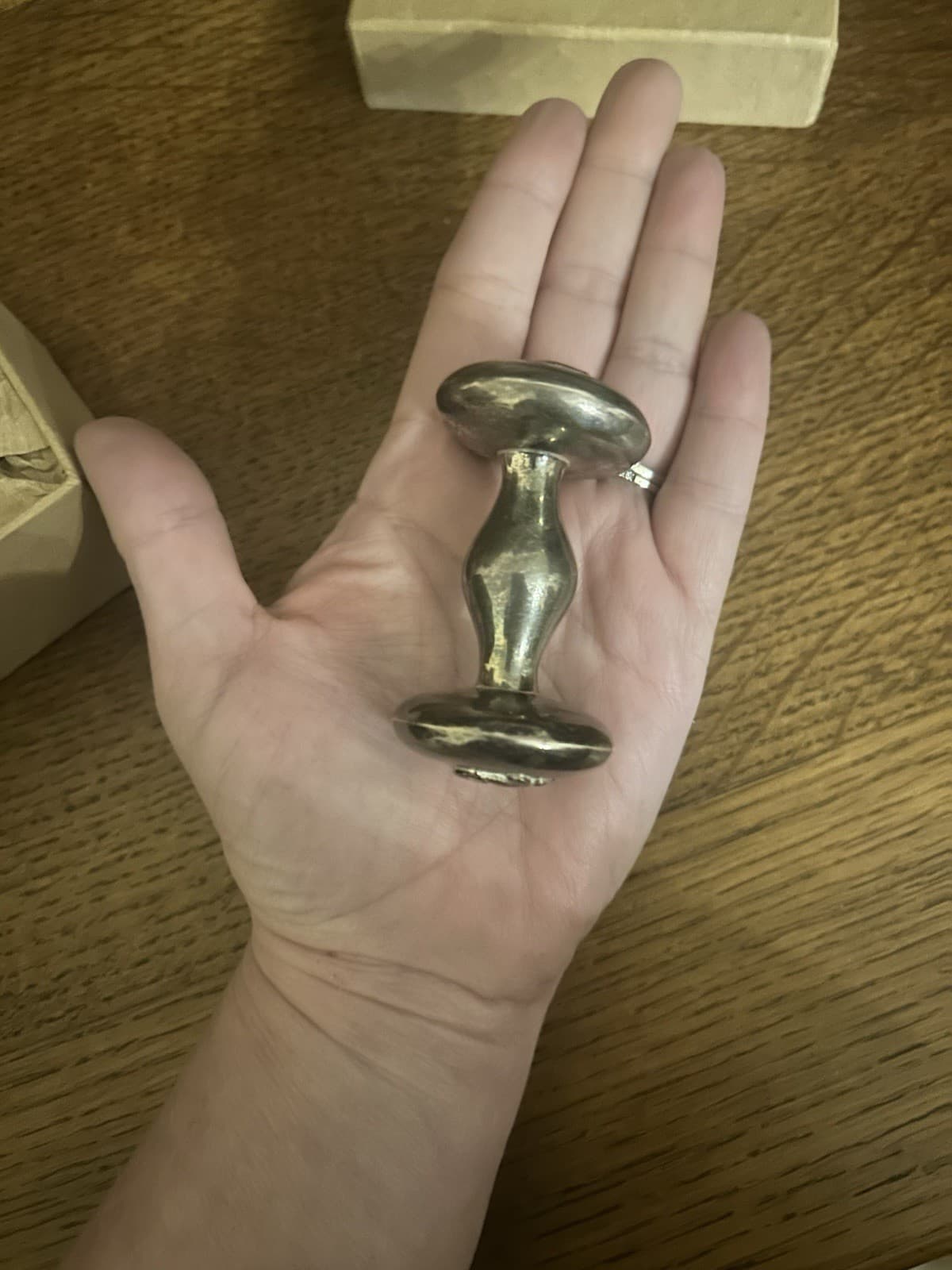 John Hardy Baby Rattle Sterling Silver Ultra Rare Vintage 925 With Box 4