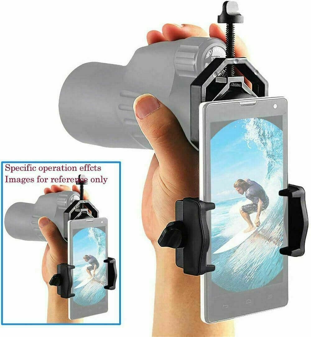 NEW Universal Telescope Cell Phone Mount Adapter for Monocular Spotting Scope US 6