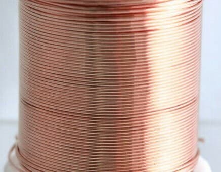 Bare Copper Wire 16 Gauge 1 lb Spool (126 Feet) Diameter 0.050 3