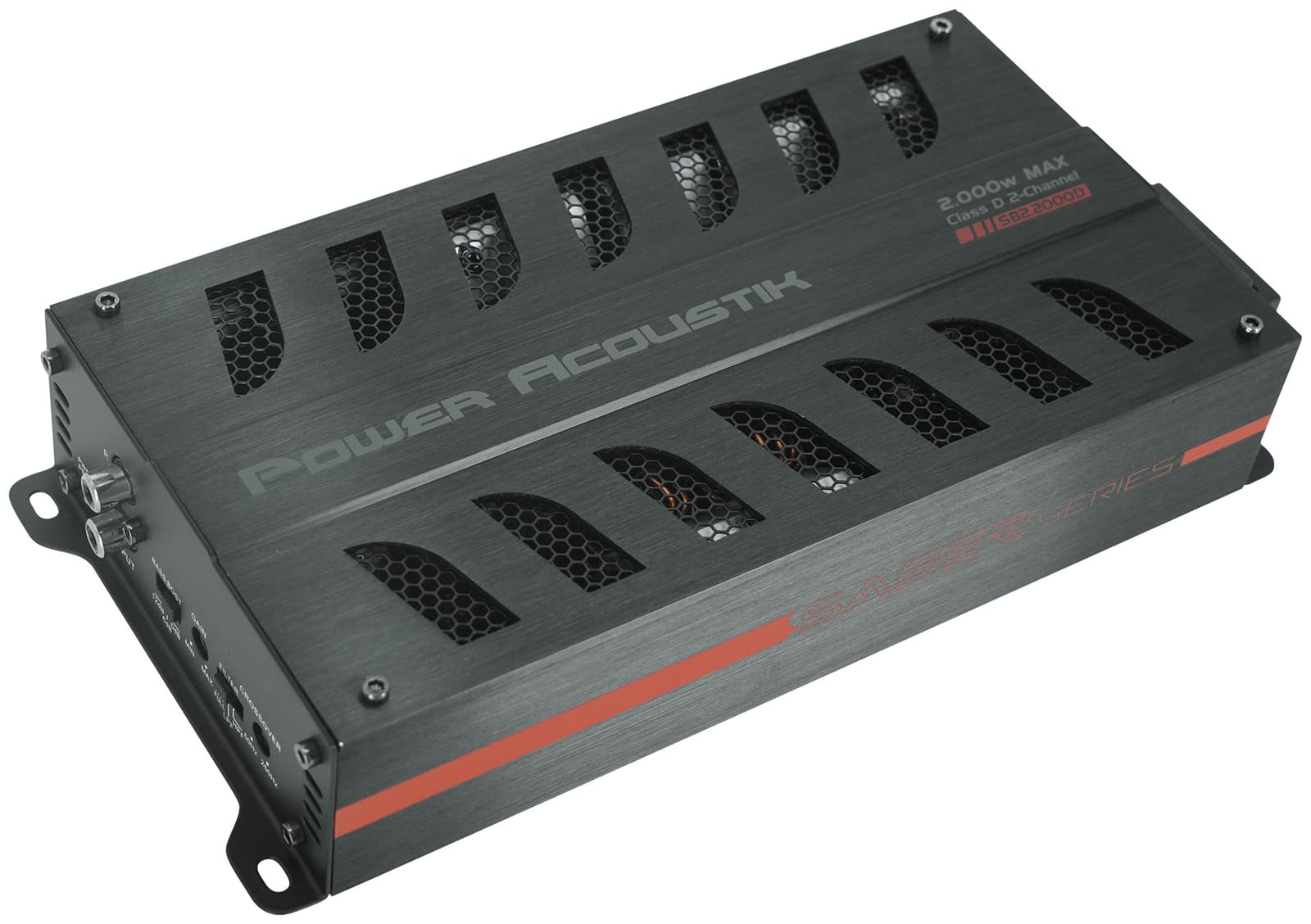 Power Acoustik SB2.2000D 2000 Watt 2-Channel Amplifier Class D Amp SB2-2000D