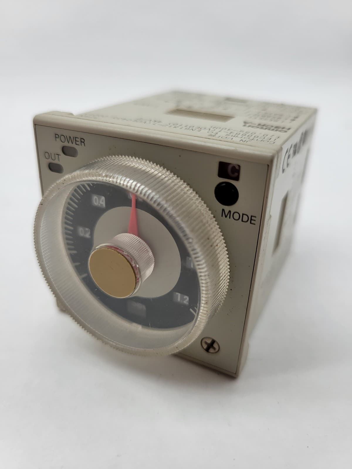 Omron H3CR-A Analog Timer Module 100/240V 0-12Sec 11Pin H3CR PLC Dial