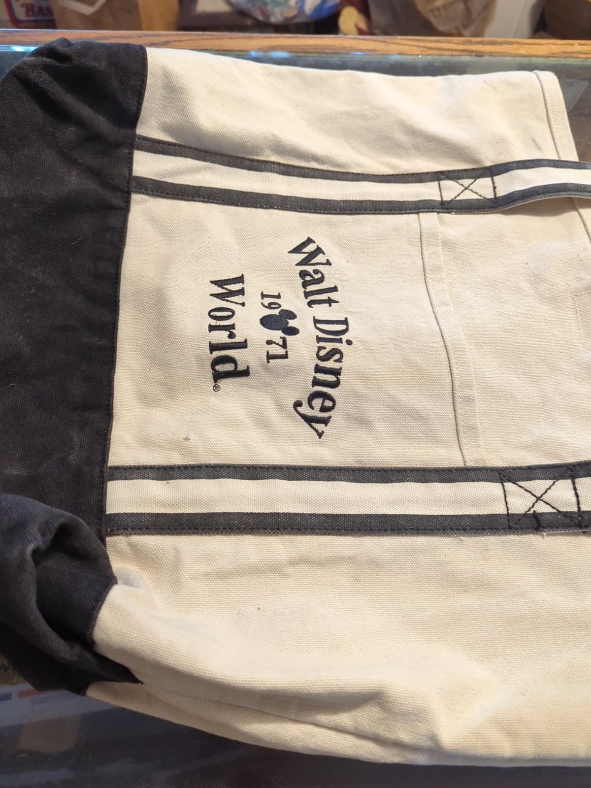 Walt Disney World 1971 Vintage Style Collectible Canvas Tote Bag 3