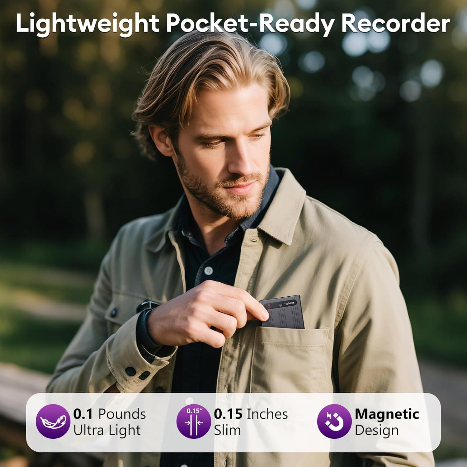 AI Voice Recorder, Free Transcribe & Summarize with AI Technology, Digital Voice 6