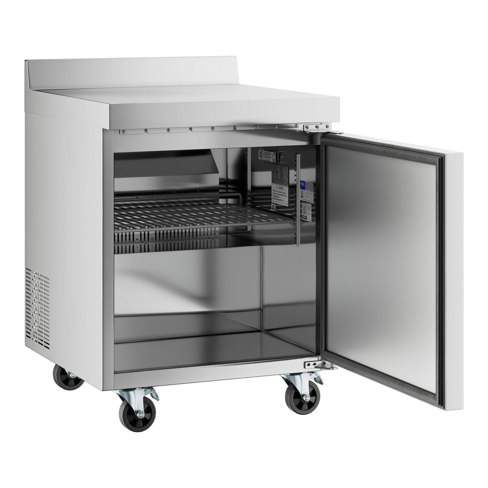 27" Worktop Refrigerator with 3 1/2" Backsplash 3