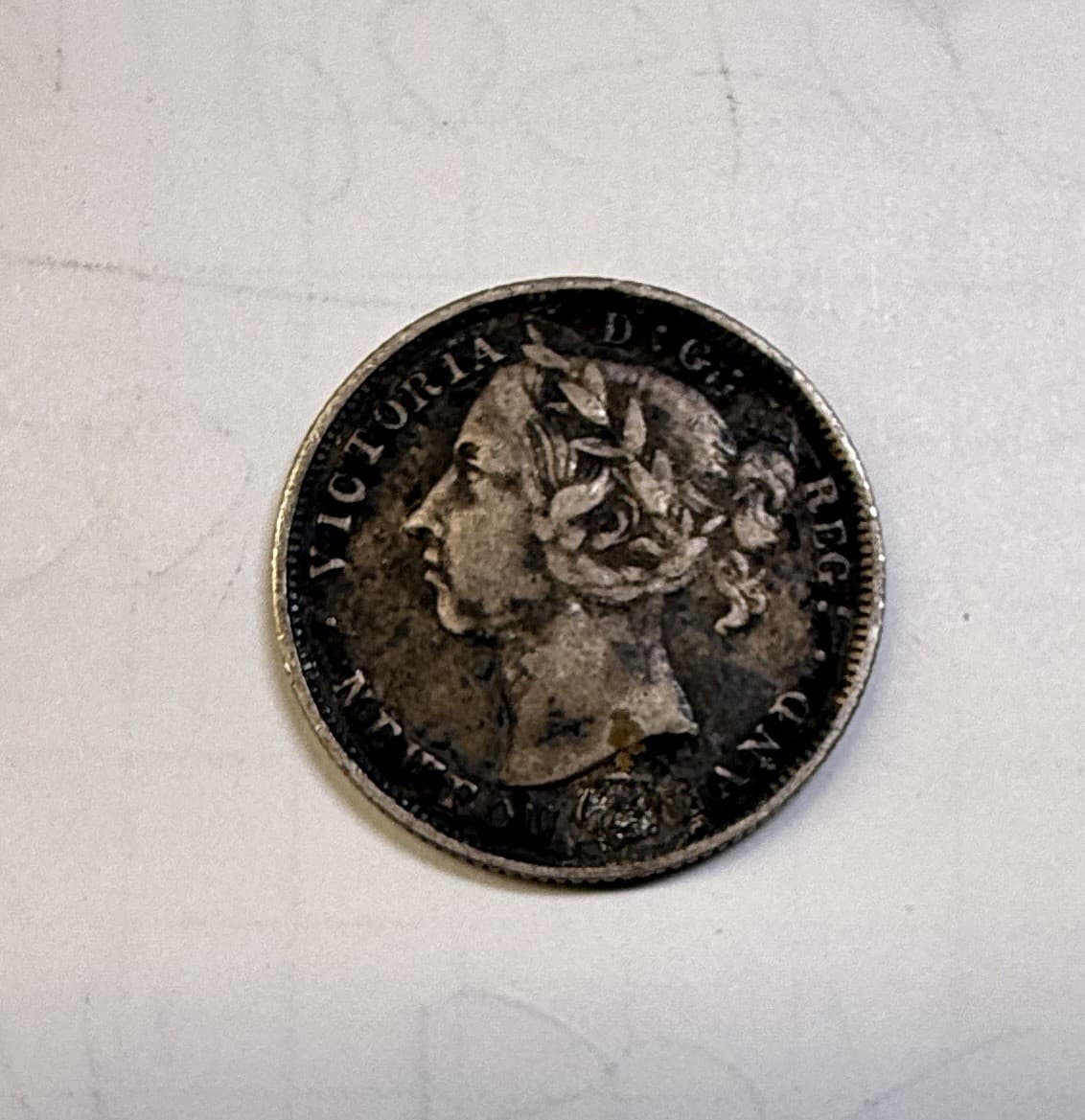1882-H Newfoundland 20 Cents