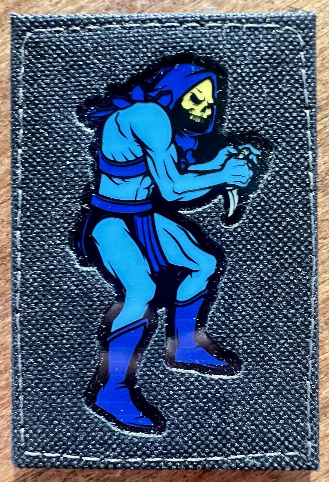 Ed’s Manifesto Sneakreaper “Eskeletor” Laser Cut Patch