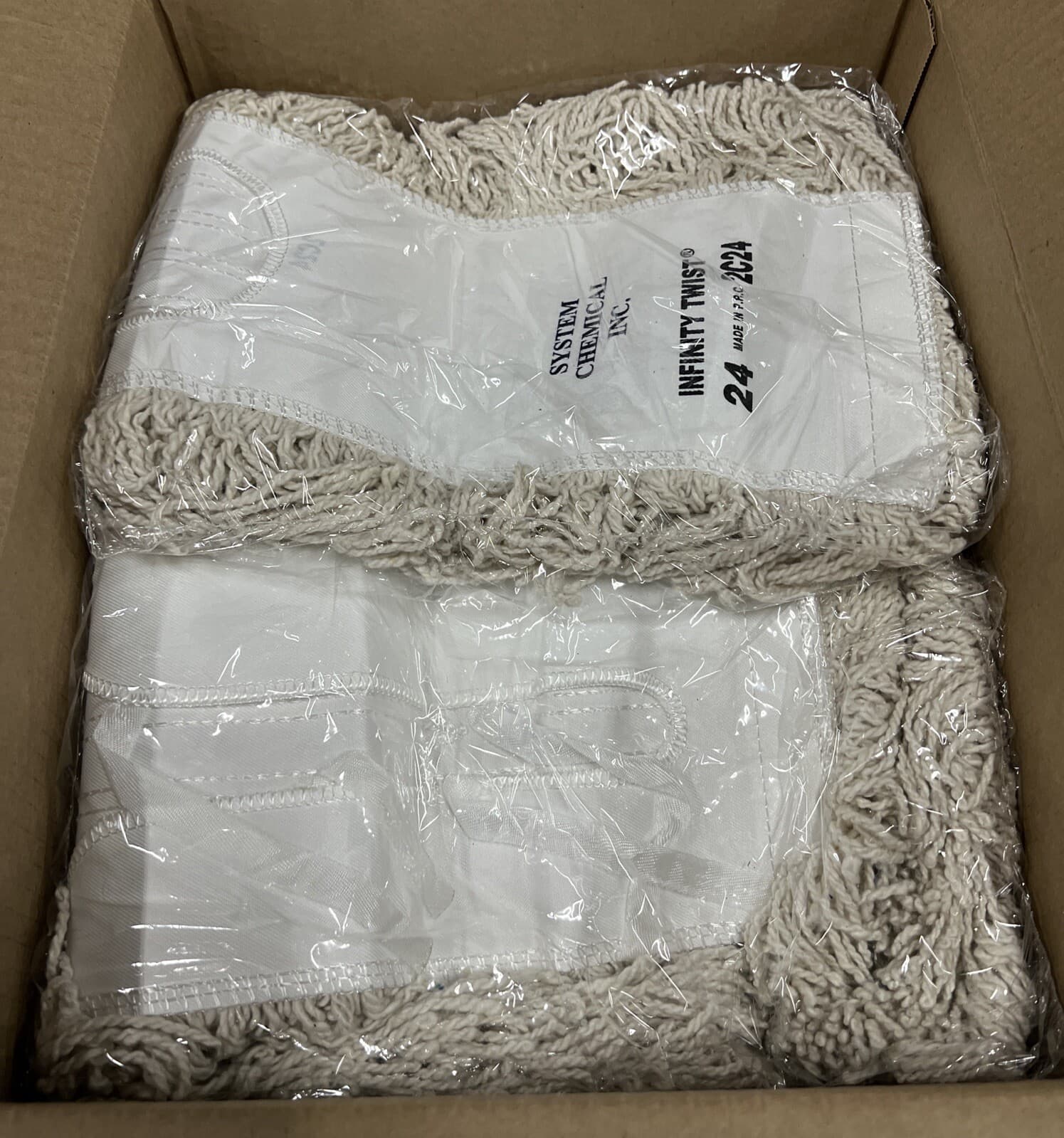 Golden Star AJU24ITW Jumbo Infinity Twist Dust Mop Heads (12 PACK) 2