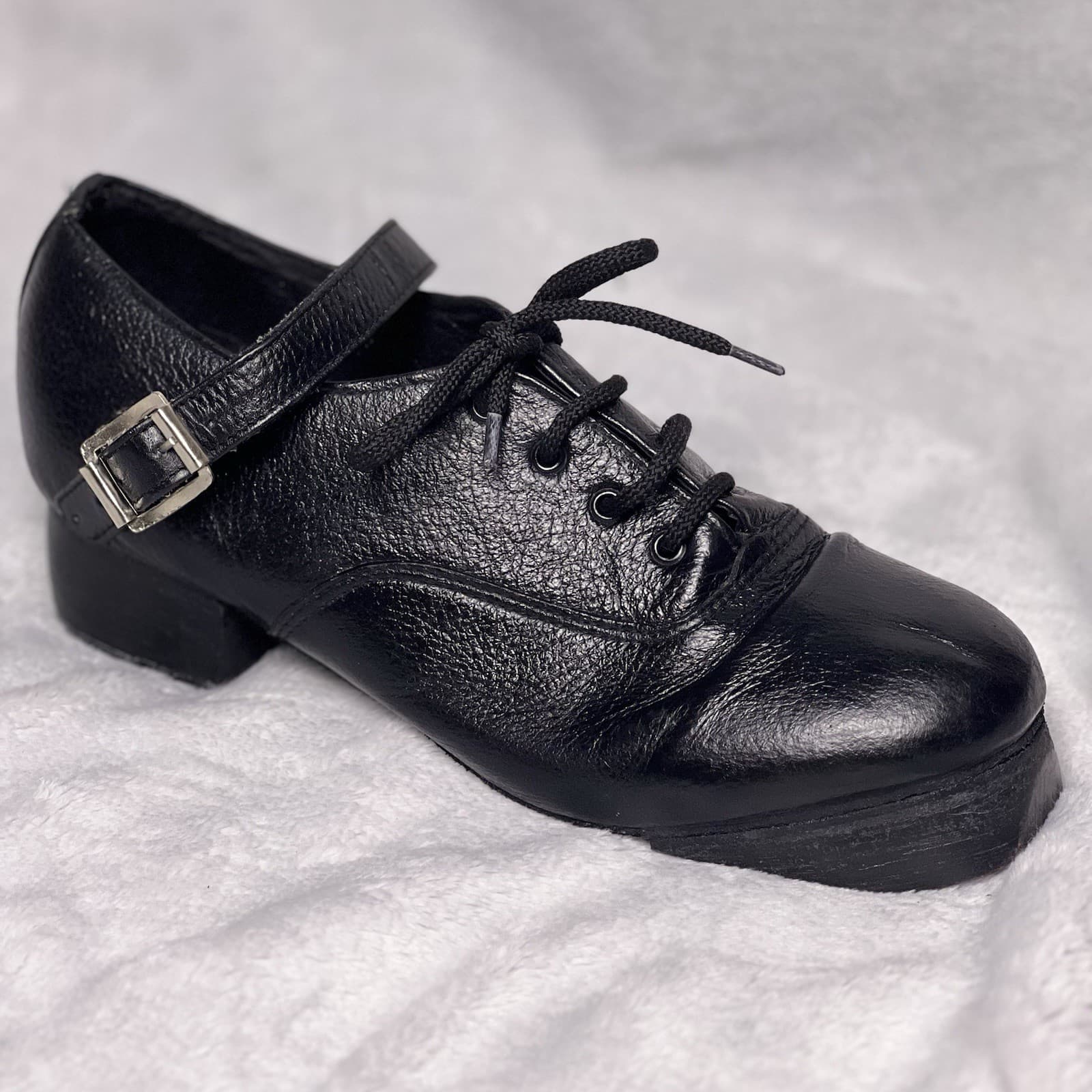 Unbranded Traditional Irish River Dance Heeled Shoes Genuine Leather size 9.5 5