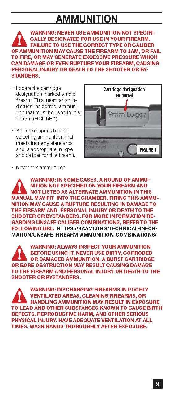 SMITH & WESSON M&P 9 Shield EZ Safety & Instruction Manual (48 pg) 4