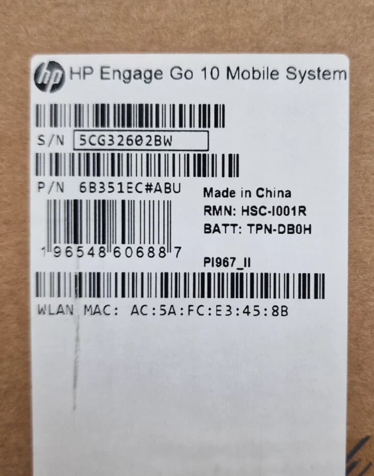 NEW HP Engage One AiO System Rotate/Tilt Stand  with Integrated Column Printer 2