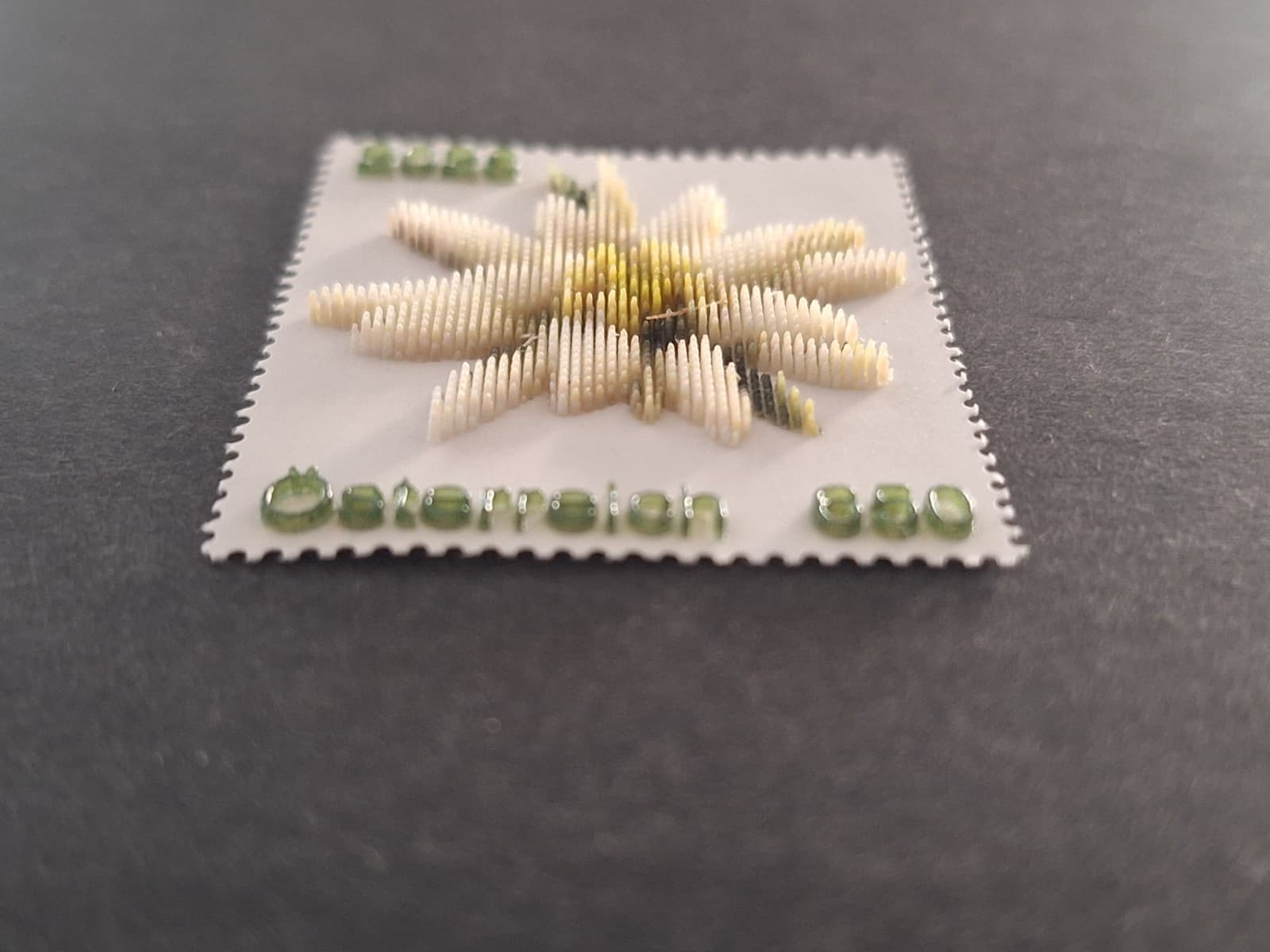 Austria Stamp 3D Printer Edelweiss Flowers MNH/** 2025 2