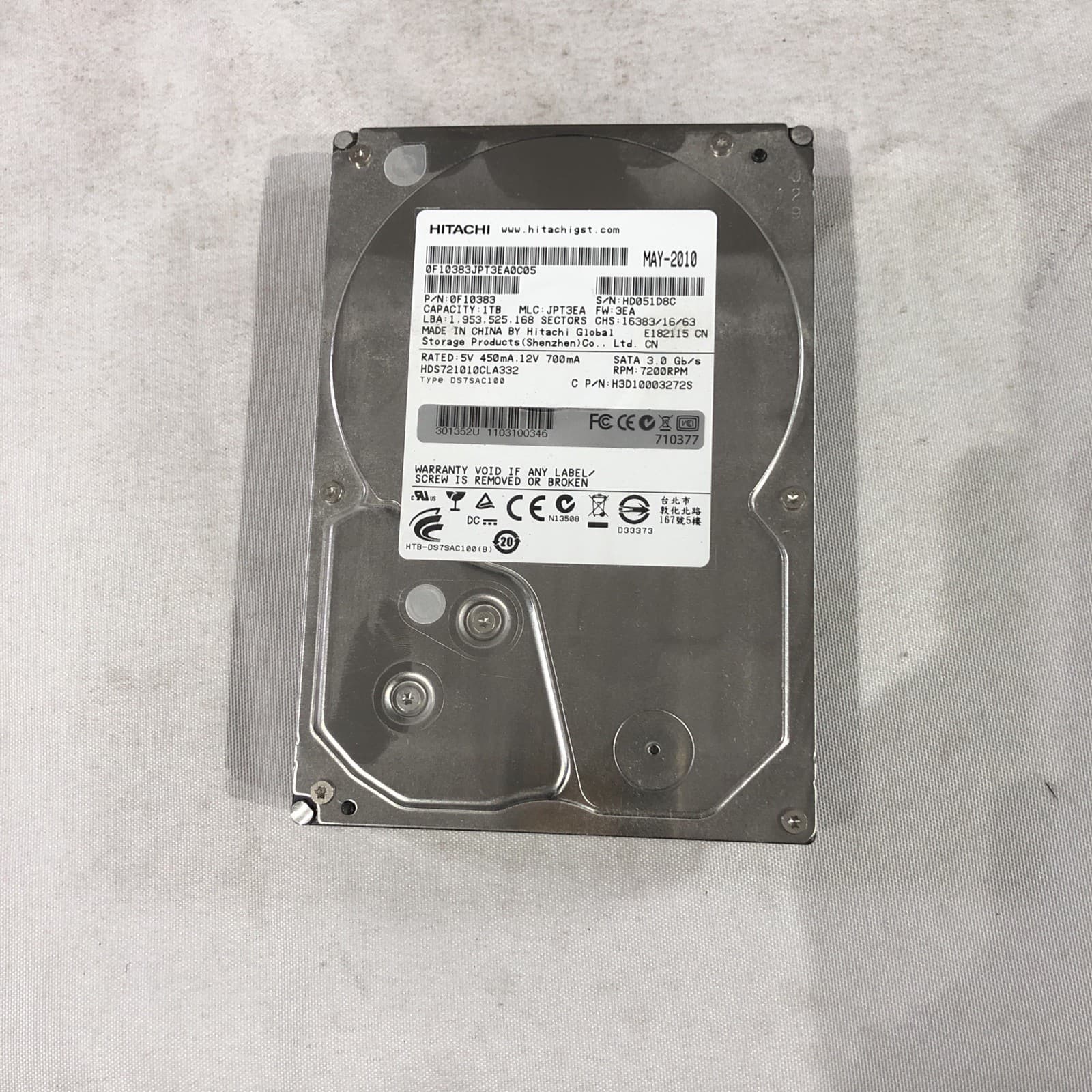 DROBO DRO4D-D 4-bay External Storage Array, w/HDD's 6