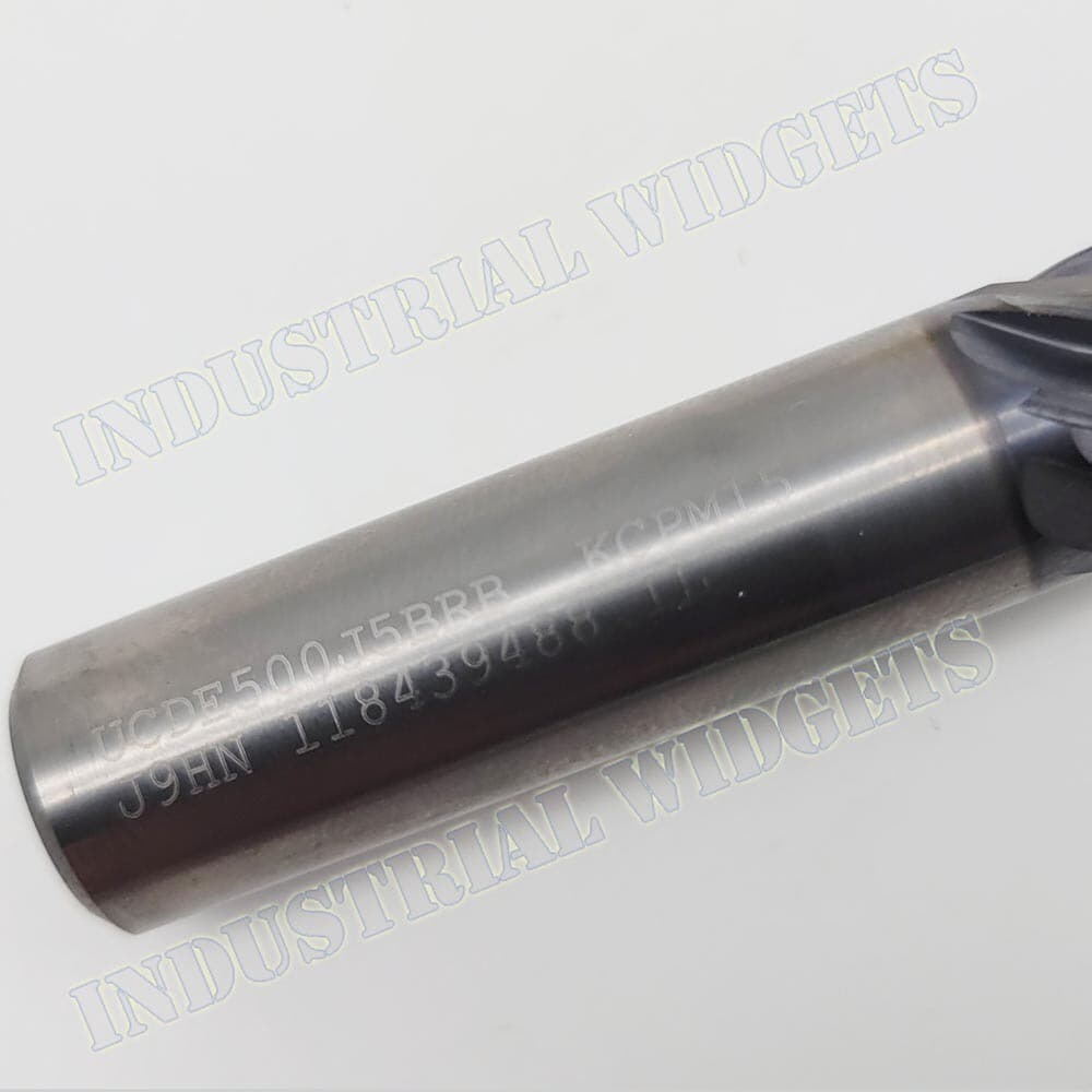 Kennametal 1/2" 5 Flute .03 Radius Carbide Endmill Coated 1.25" LOC 4048722 4