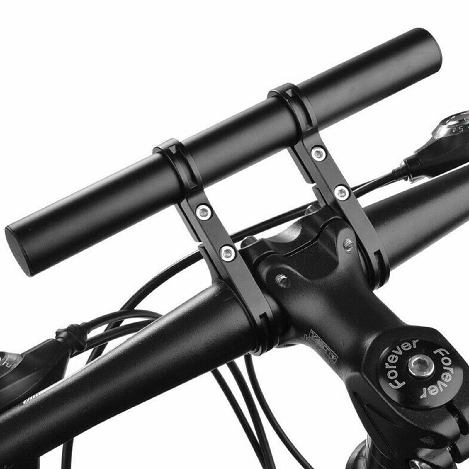 Bike Handlebar Extender Extension Bicycle Headlight GPS Holder Mount Bracket US 2