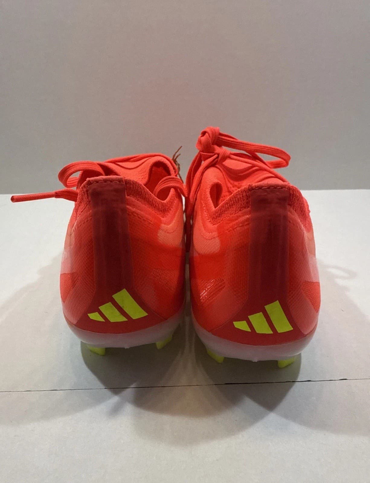 Adidas Mens 7.5 X CrazyFast Pro Firm Ground Cleats Solar Red/Yellow IG0600. 4