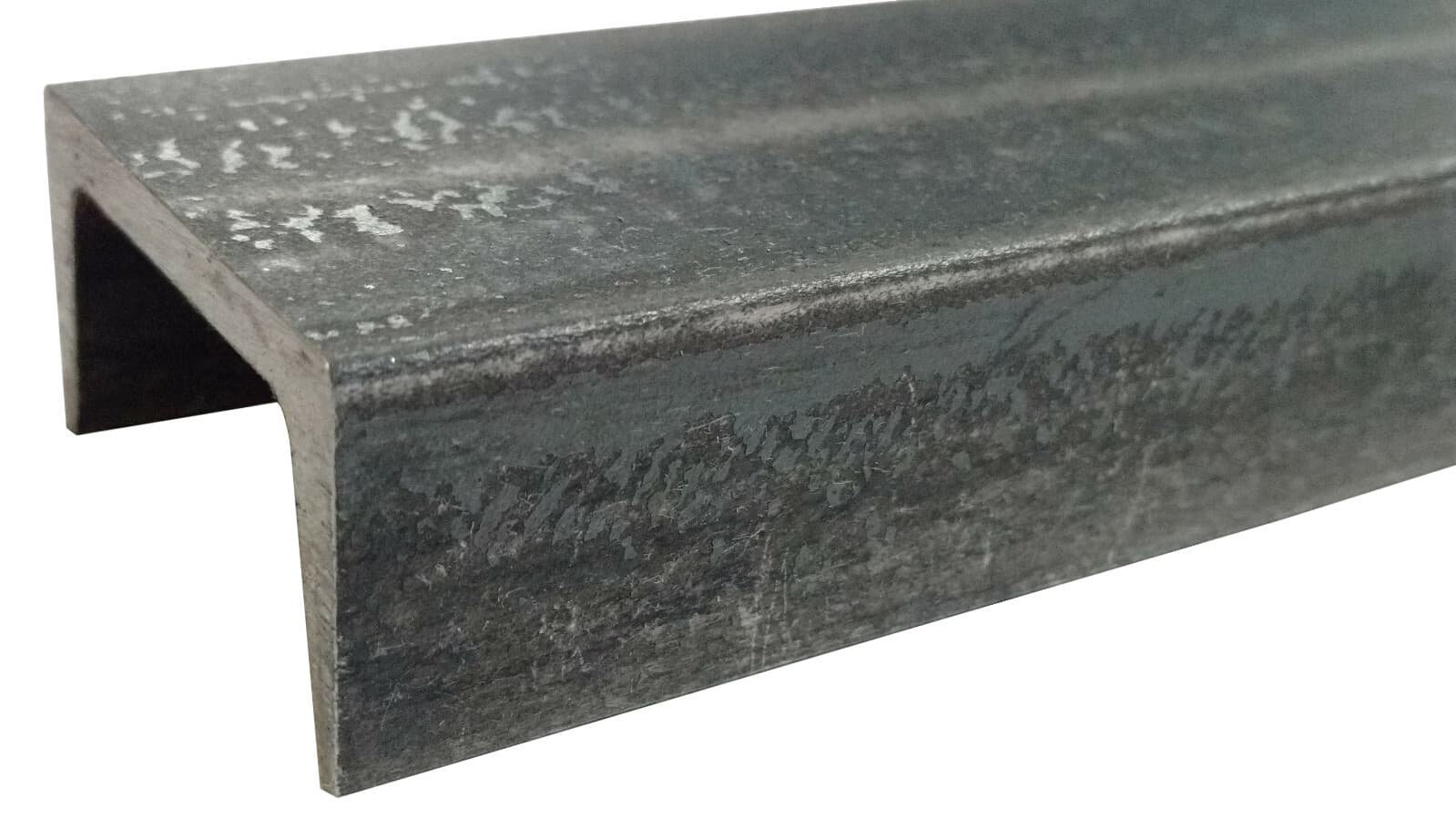 2in x 1in x 24in 1/8in Thick Web Steel Channel Iron 2