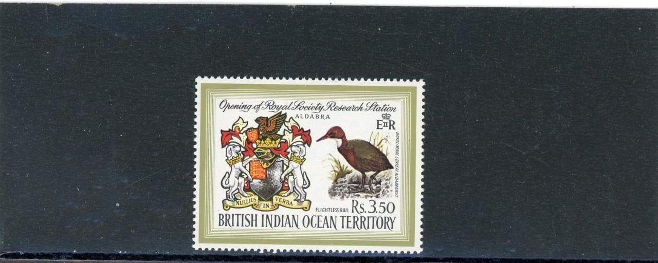 British Indian Ocean BIOT 1971 Birds Scott# 43 Mint NH