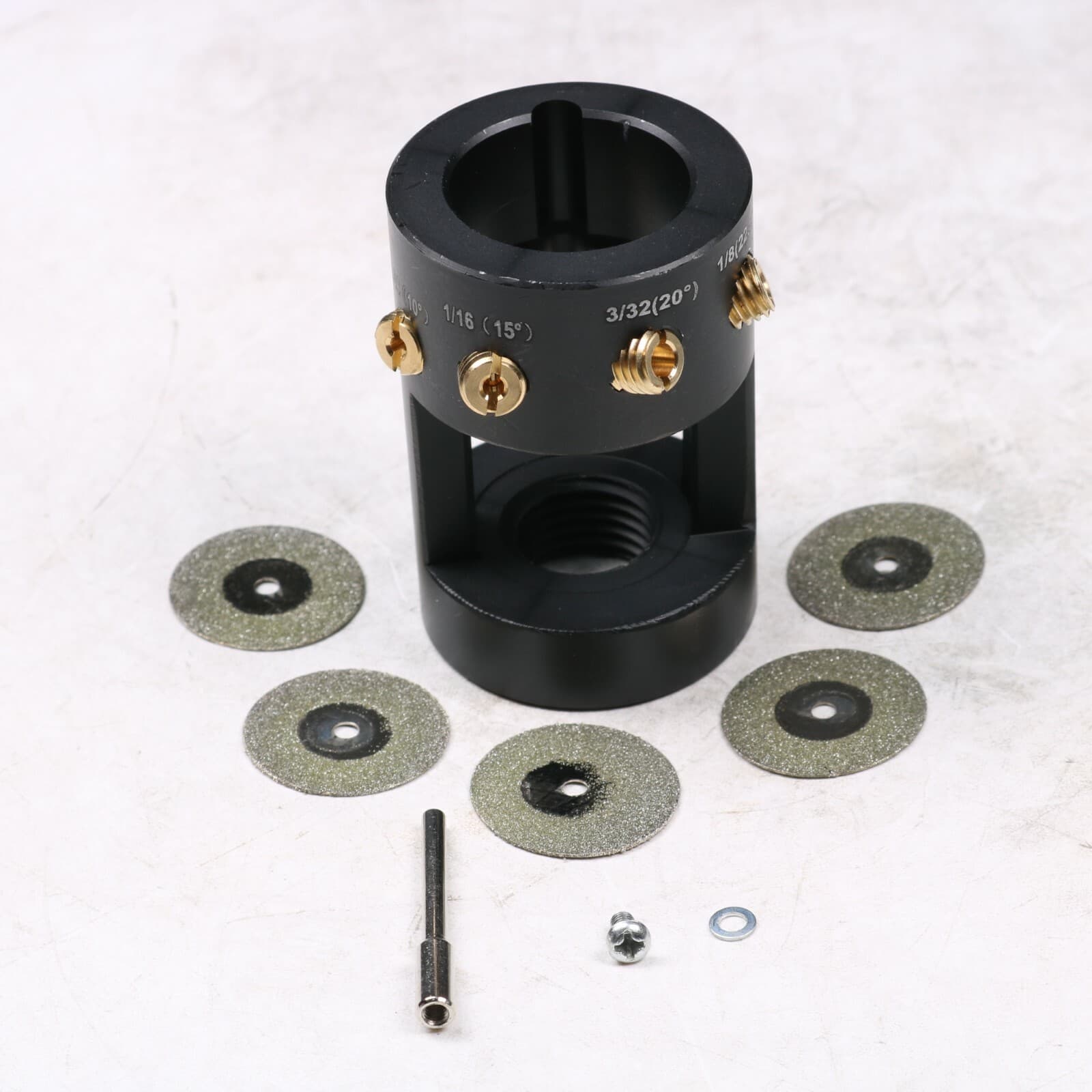 Multi-Angle Offsets Head Tool For TIG Welding Tungsten Grinder & Sharpener 5