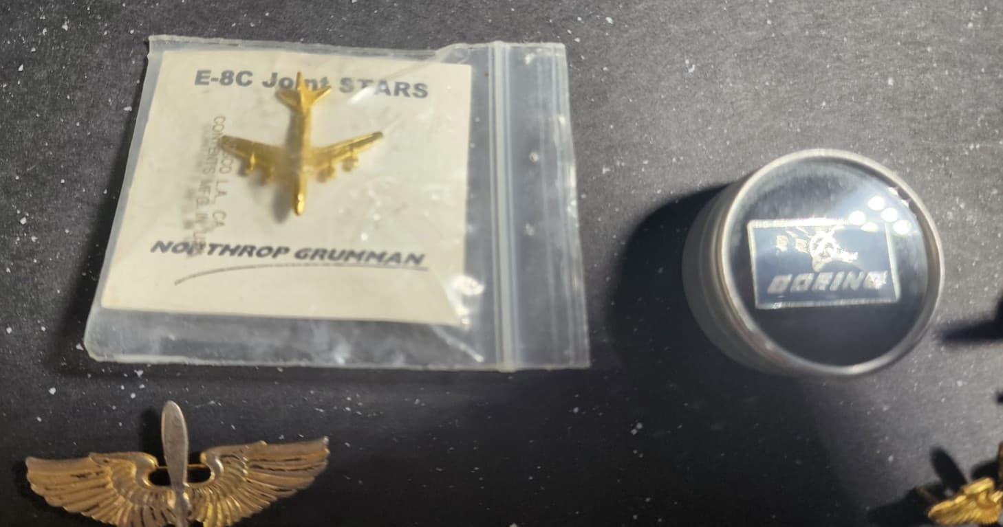 Lot of 20+ Aircraft / Wings Lapel Pins - Northrop Grumman, Boeing, Blue Angels 3