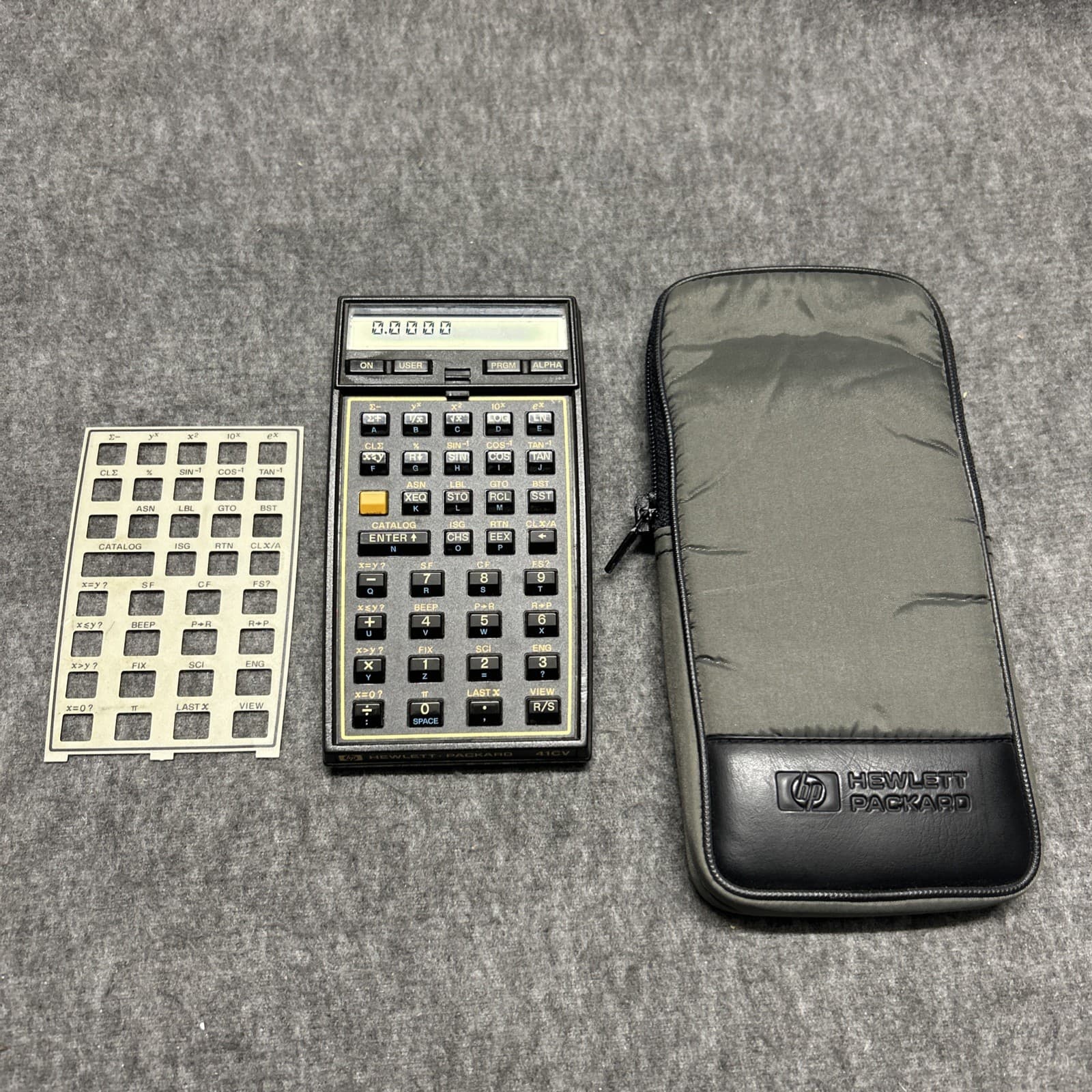 Hewlett Packard HP-41CV Programmable Scientific Calculator X Mem STRC ANAL X 2