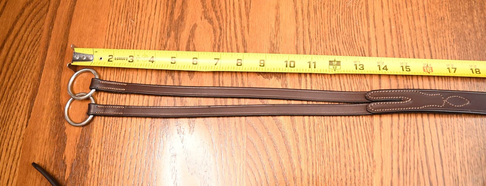 Beval Heritage running martingale, brown, Oversize warmblood matches bridle $325 3