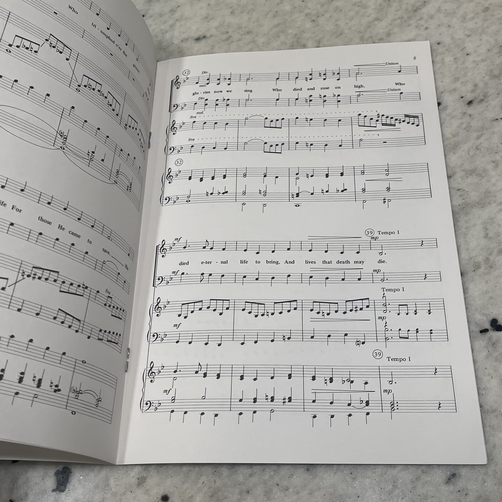 Crown Him with Many Crowns Sheet Music Lot 26 SATB George J. Elvey AN-2636 1993 6