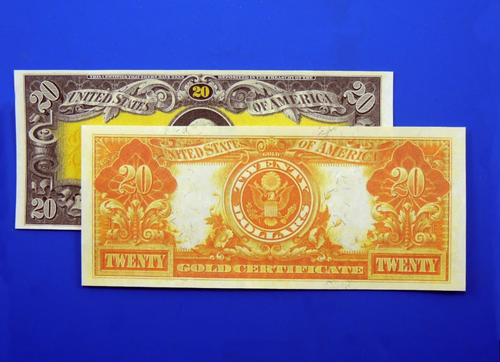 Reproduction $20 1905 Gold US Paper Money Currency Copy 2