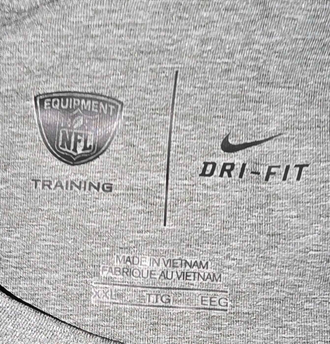 Buffalo Bills Nike Team Issued Dri Fit Compression Shirt 2XL 3