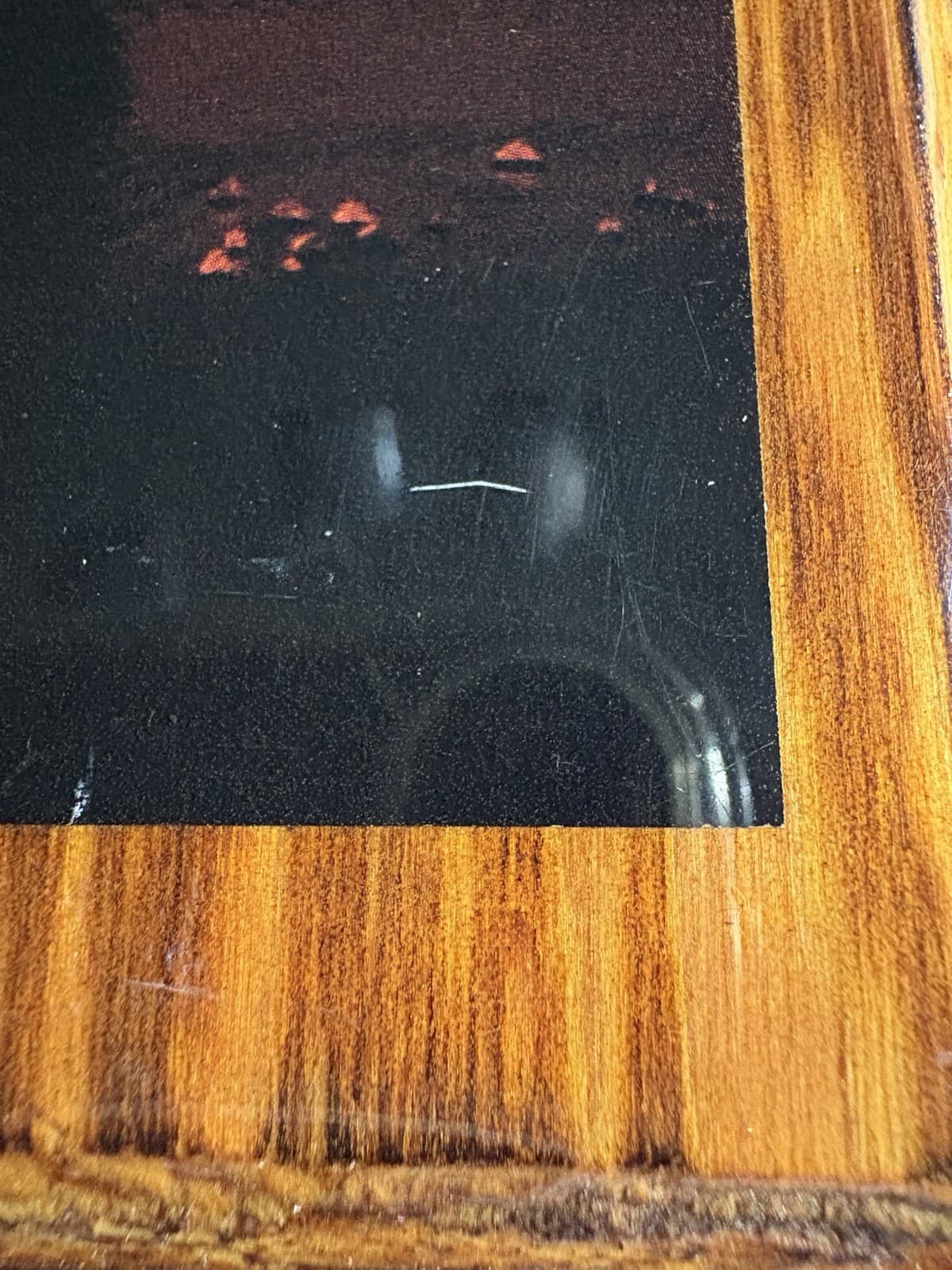 VTG Religious Glossy Shellac Wood Wall Plaque “The Difference” 5