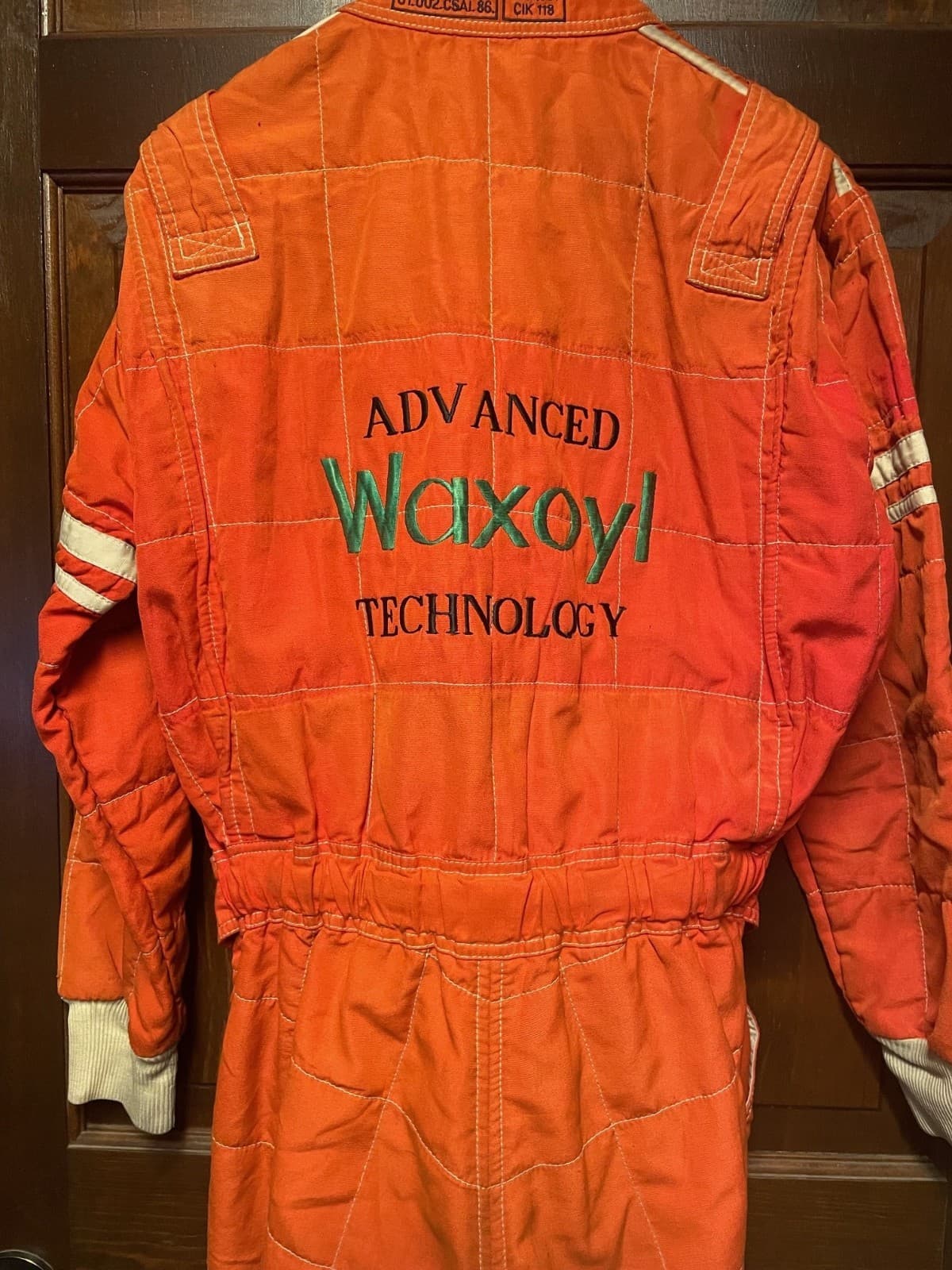 Jerry Nadeau Race Used / Worn Driver Fire Suit Uniform Karting Rare Early Career