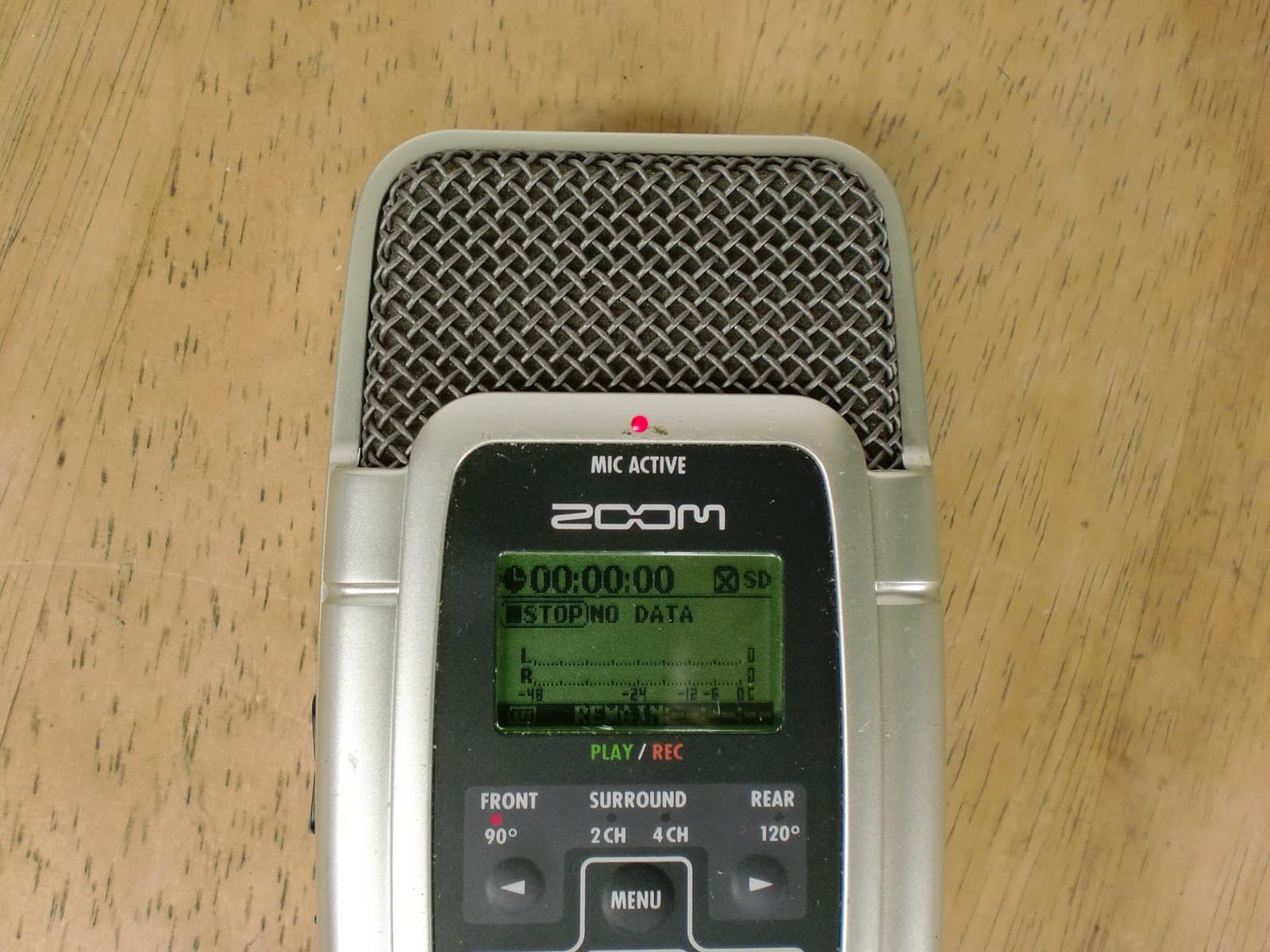 Zoom Handy Recorder H2 Portable Digital Audio Recorder Stereo Mic SD USB Tested 2