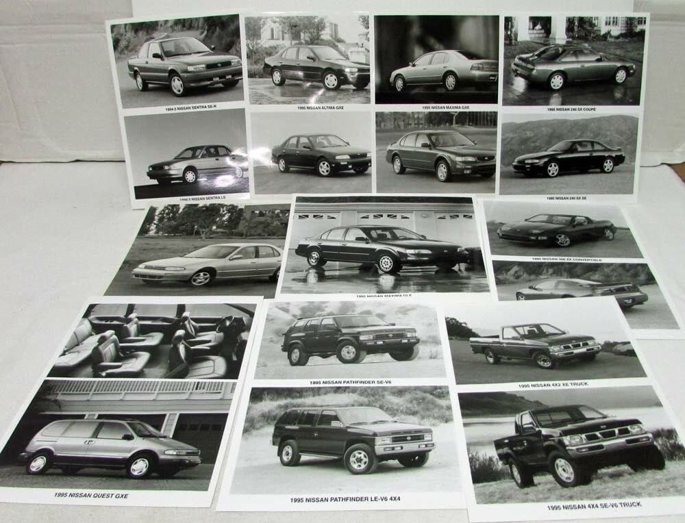 1995 Nissan Full Line Press Kit - Maxima Altima Sentra 240SX 300ZX Pathfinder 5